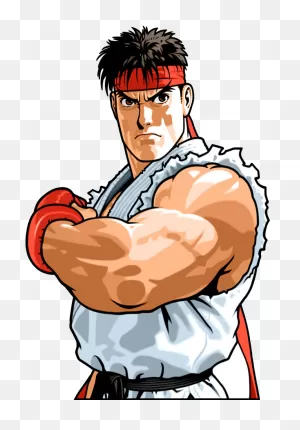 14Sdxue - Ryu Capcom Fighting Evolution Clipart - Full Size ClipartFlare.com 