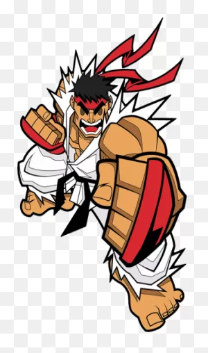 Ryu Action Pin By Icon Heroes