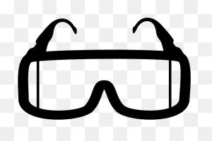 Download Safety Glasses Vector - Transparent Safety Goggles ClipartFlare.com 