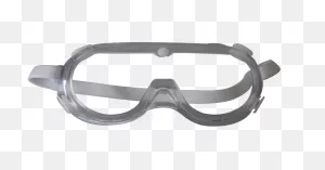 Protective Eyewear And Safety Goggles With Pvc Frame And Pc Lens