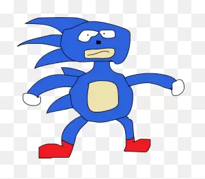 Sanic Hedgehog By Theiransonic On 