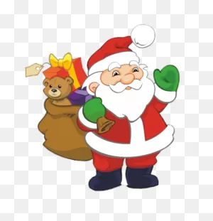 Funny And Free Santa Claus Clipart - ClipartFlare