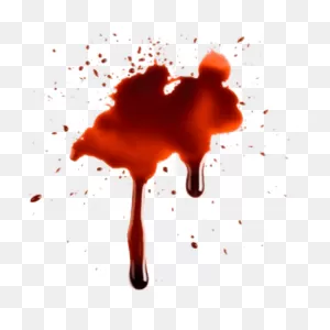 Salpicadura De Sangre Clipart Png Transparente - Stickpng