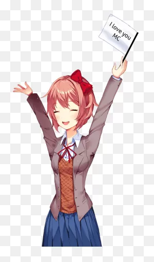 Https - //i - Redd - It/kz1Tmo1K5Lg21 - Sayori Ddlc Sprites Reddit ClipartFlare.com 