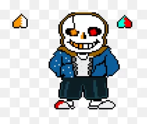Soul Sans - Sans Undertale Sprite Clipart - Full Size Clipart ClipartFlare.com 