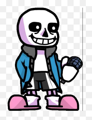Sans Fnf Sticker - Sans Fnf - Discover & Share Gifs