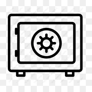 Download Safe Vector Icon | ClipartFlare