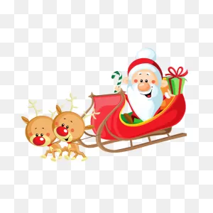 Download Santa Sleigh Transparent Hd Photo Clipart Png Free ClipartFlare.com 