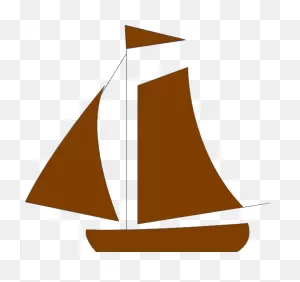 Brown Sail Boat Clip Art At ClipartFlare ClipartFlare.com - Vector Clip Art Online ClipartFlare.com 