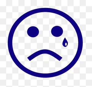 Feeling Sad Clipart Sad Cartoon Face Clipart #hgabgh - Clipart Suggest
