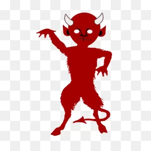 Satan Standing | Free PNG-WebP