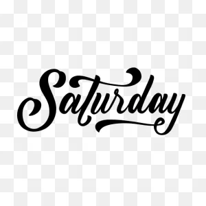 Saturday Stickers - Free Miscellaneous Stickers