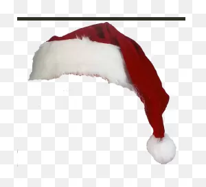 Santa Hat Clipart Real - Transparent Santa Claus Hat - Png ClipartFlare.com 
