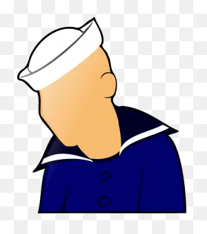 Sailor Man Figure - Free Vector Graphic On ClipartFlare