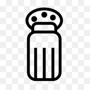 Free Icon | Salt Shaker