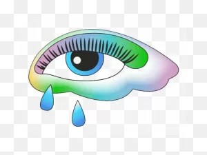 Tear Clipart Sad Eye - Eye Cry Clipart Gif - Png Download - Full ClipartFlare.com 