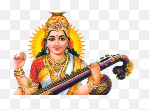 Download Hd Goddess Saraswati Transparent Png Image - ClipartFlare ClipartFlare.com