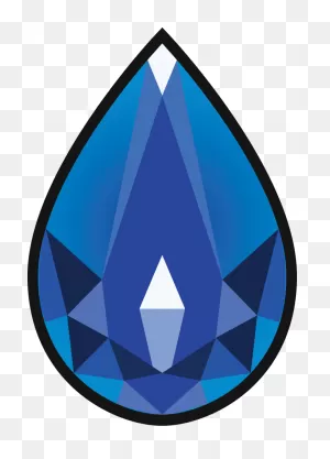 Sapphire Program - Steven Universe Blue Gems Png Clipart - Full ClipartFlare.com 