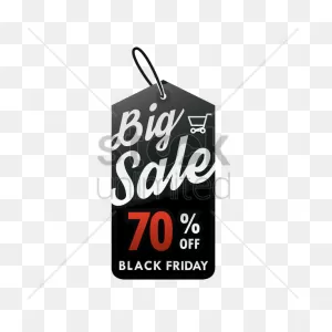Black Friday Sale Tag Vector Image - 1820934 | Stockunlimited