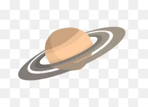 Planet Saturn Clipart Transparent - ClipartFlare