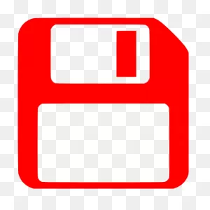 Red Save Icon - Free Red Save Icons