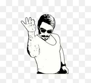 Salt Bae Chef Transparent Background | 
