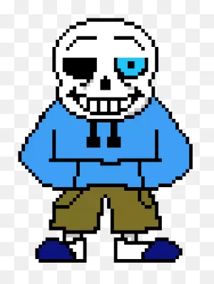 Download Swapswap Sans Blue Eye - Undertale Sans Head Necklace ClipartFlare.com 