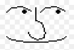 Lenny - Sans Head Pixel Art | Full Size Png Download | ClipartFlare