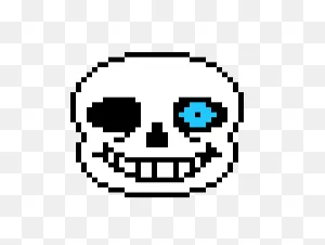 Sans-Head Bad Time | Pixel Art Maker