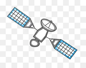Download Hd 9190385, Satellite Space - Transparent Satellite ClipartFlare.com 