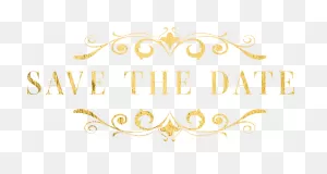 8  Free Png Save The Date Clipart Resources & Images - Paperlust