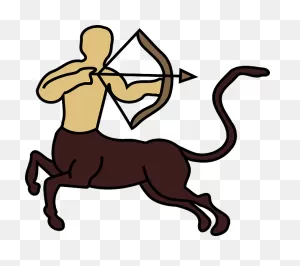 Sagittarius Zodiac Astrology - Free Vector Graphic On ClipartFlare