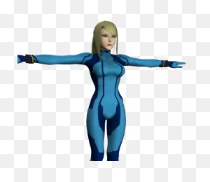 Wii U - Super Smash Bros. For Wii U - Zero Suit Samus - The Models ClipartFlare.com 