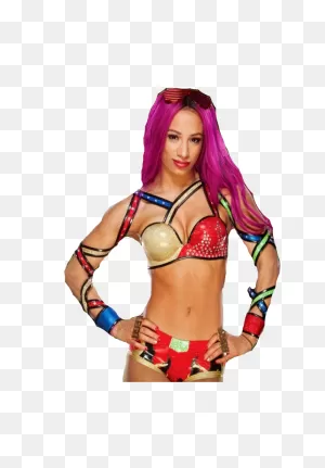 Wrestling Renders & Backgrounds: Sasha Banks Cool New Render