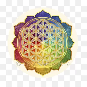 Sacred Geometry Overlapping Circles Grid Nelumbo Nucifera - Sacred ClipartFlare.com 