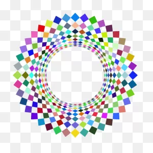 Sacred Geometry Inkadinkado Circles And Dots Clear - Circle With ClipartFlare.com 