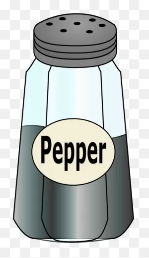 Seasoning Salt & Pepper Shakers Cooking Spice - Salt Shaker ClipartFlare.com 