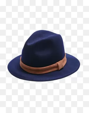 Brooklyn Hat Co. Wool Safari Hat, Navy
