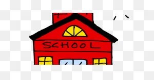 School Text Sign Signage Clipart - School Clipart Buildings Clip Art