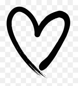 Hand Drawn Heart Clipart - Full Size Clipart (#2951650) - ClipartFlare