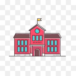 Classical School Building Icon Transparent Png & Svg Vector