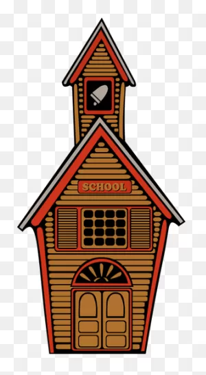 School Building Vector Image | Public Domain Vectors