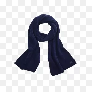Tech Cashmere Scarf Total Eclipse Blue