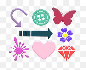 Scrapbook Clip Art Arrows Button - Free Image On ClipartFlare
