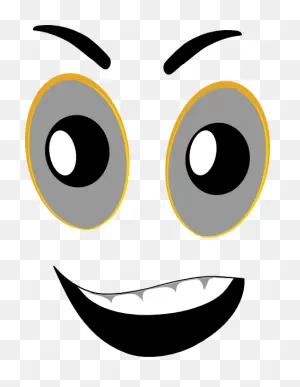 Halloween Creepy Roblox Sticker Costume Makeup - Creepy Face ClipartFlare.com 