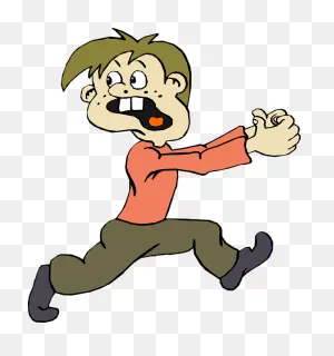 Download People Running Scared Png - Cartoon Man Running Scared ClipartFlare.com 