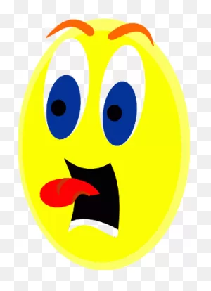 Scared Face Clipart - Scared Clip Art - (301X424) Png Clipart Download