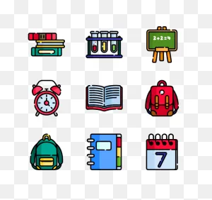 1,930 Free Vector Icons Of Back To School | School Icon, Doodle ClipartFlare.com 