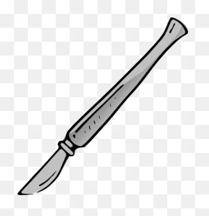 Scalpel Clip Art - Png Download - Full Size Clipart (#1078887 ClipartFlare.com 