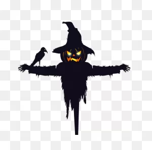 Halloween Scarecrow Clipart Transparent - ClipartFlare